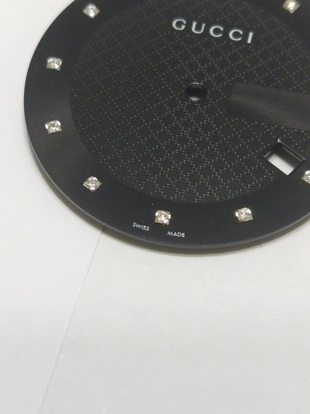 GUCCI Original / Dail diamond/ Part No. YD05347 / Black color 