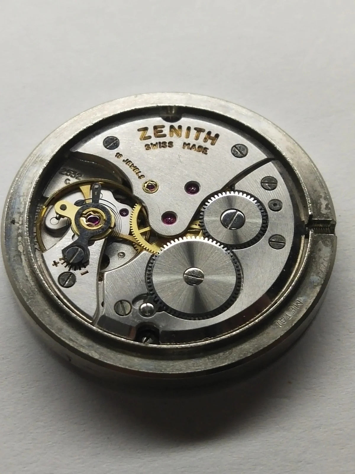 Zenith Manual /2523C/ Movement Used working With dial and hands