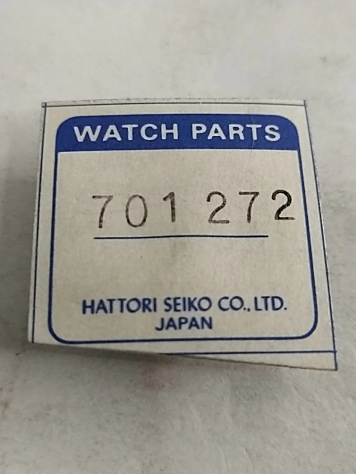 NOS Seiko Parts 701 272