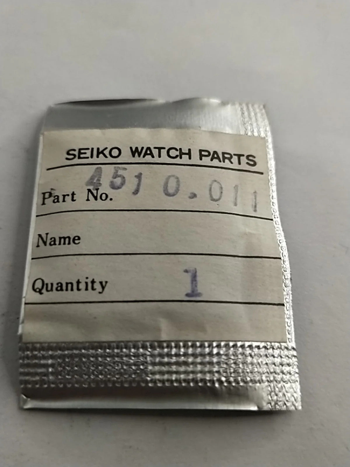 NOS Seiko 4510 011 Liquid Crystal Panel LCD