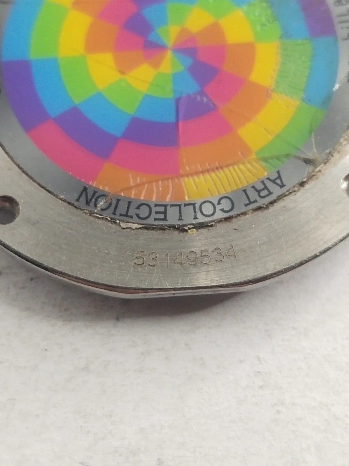 Original back cover Omega Art Collection Limited Edition /196 0 430/596 0 430/us