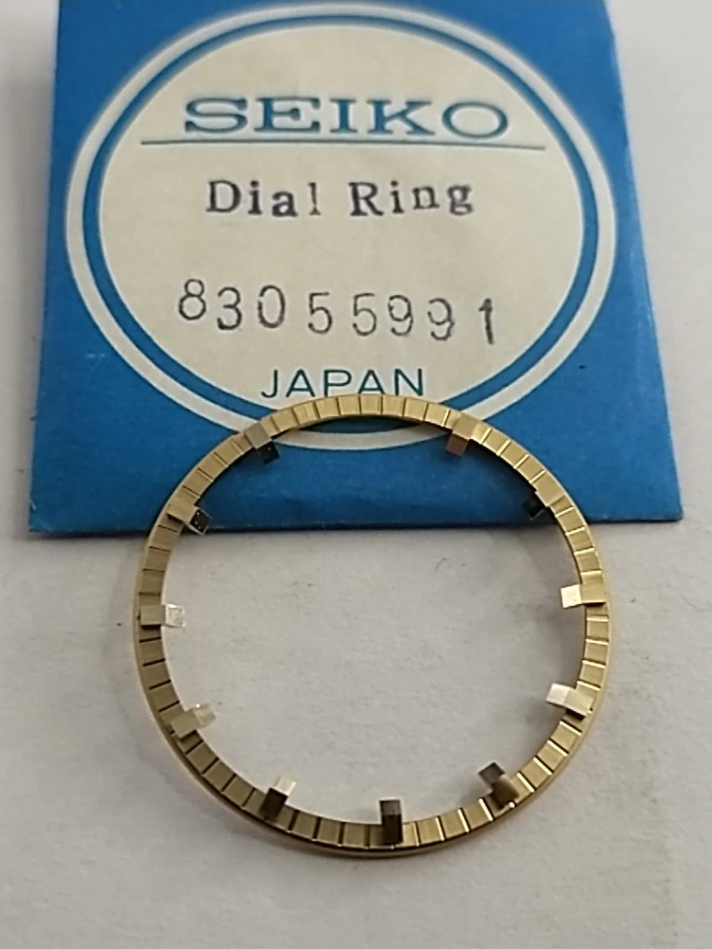 NOS Seiko Dial Ring golden color Part . 83055991
