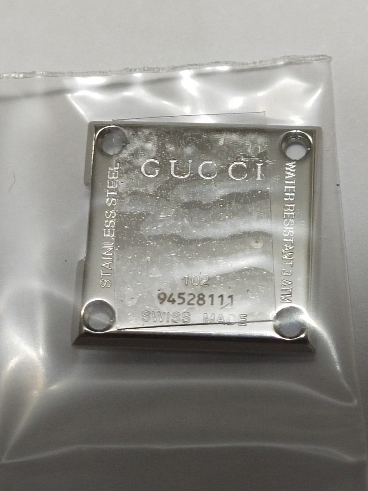 GUCCI Original /  Case Back/ Part No. 102