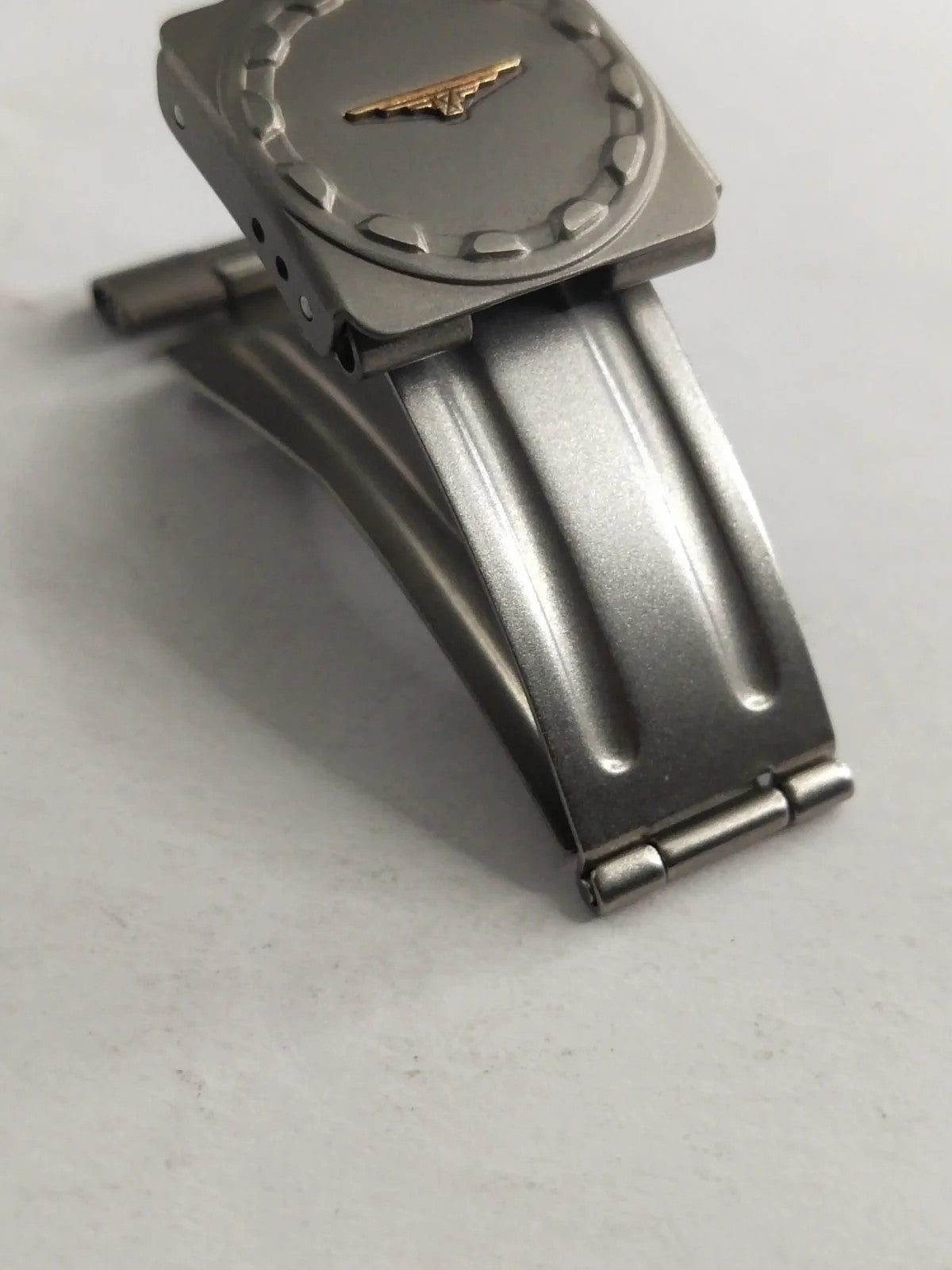 Original Longines Buckle titanium bracelet /17MM/