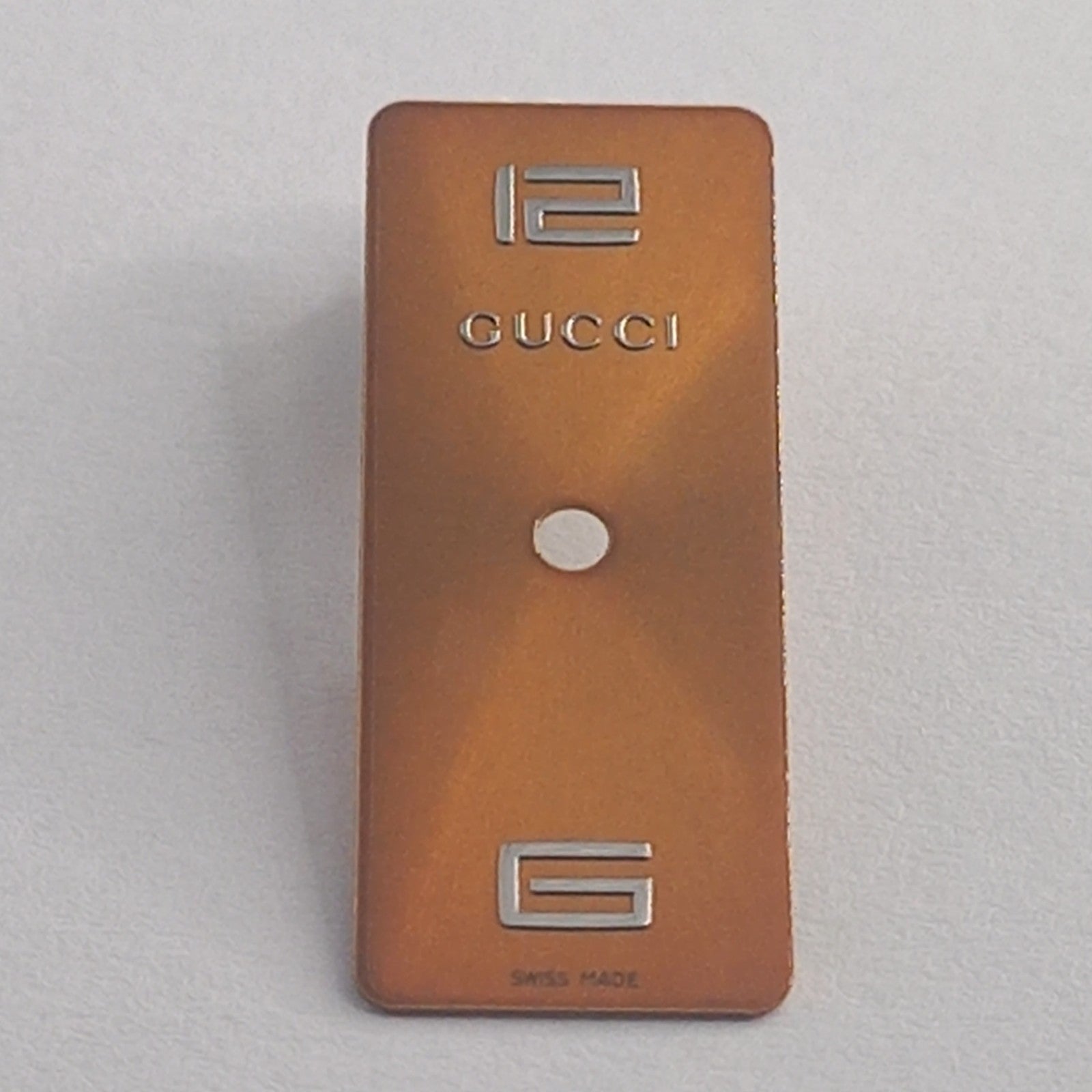 GUCCI Original /Dail CADRAN Ambre 1500 L  / Part No. 051 .A445.4 color  GOLD