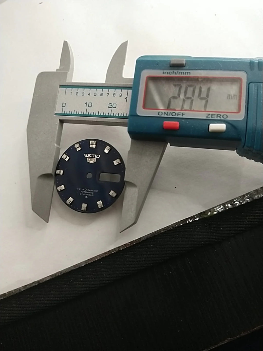 Original Seiko 5 Dial 6119-8420 Dark Blue / used