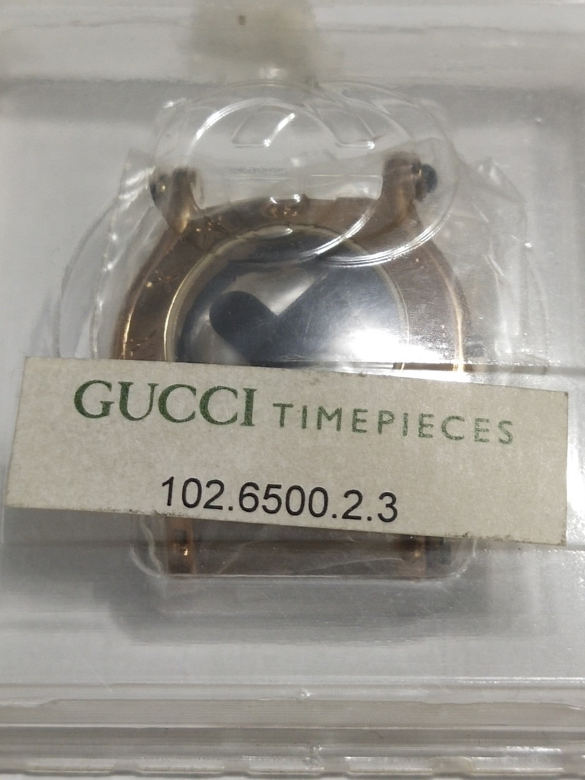 GUCCI Original / Complete Case/ Part No. 102.6500.2.3/ 6500L Gold color 