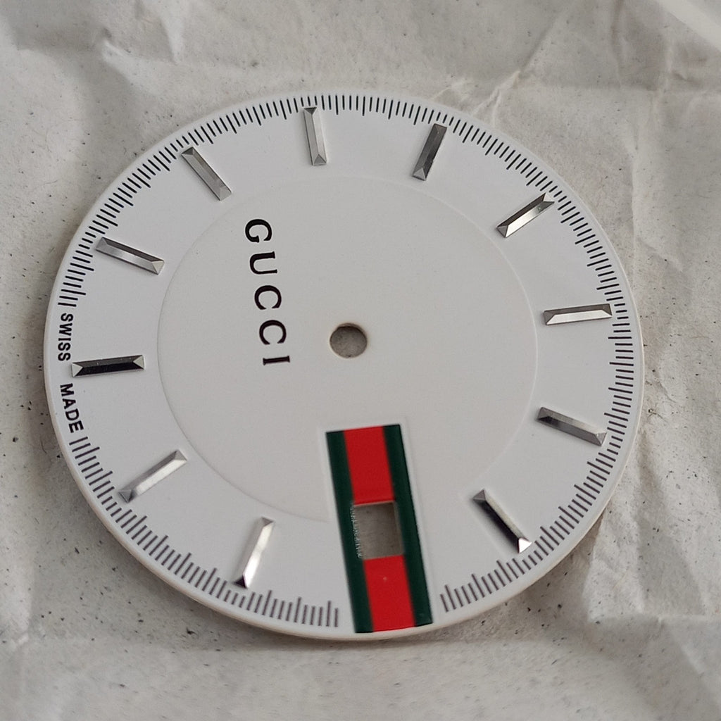 GUCCI Original / Dail   / Part No. YDA 05137/  white color 