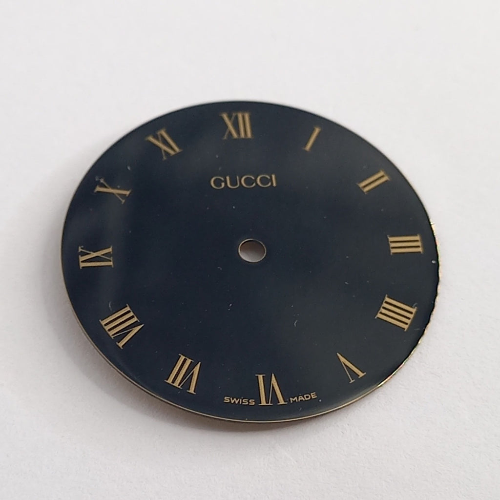 GUCCI Original /  Dail CAD.NOIR.34O0M / Part No. 051.1331.1/ Color  BLACK