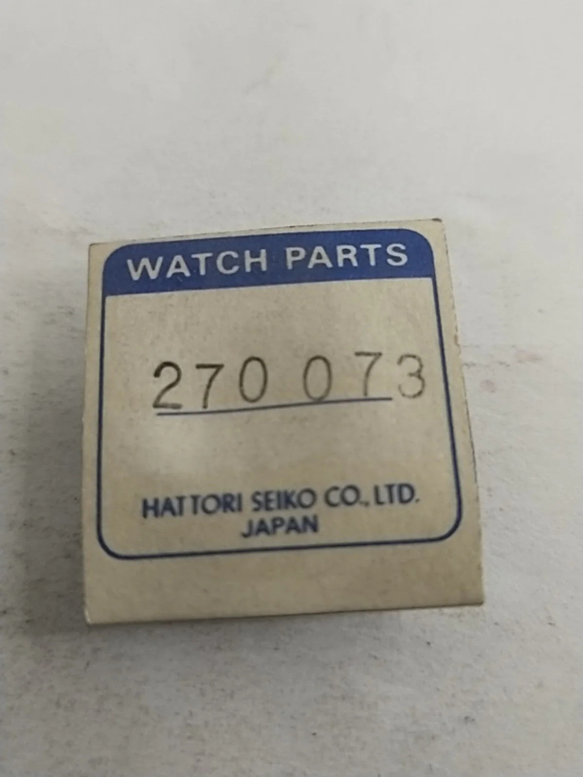 NOS Seiko Parts 270 073