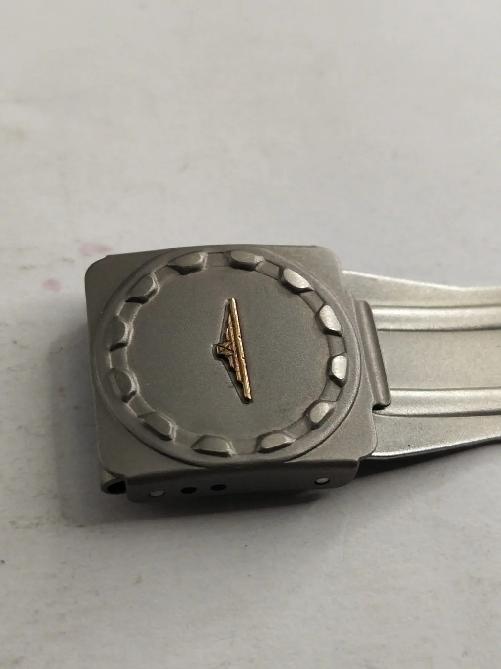 Original Longines Buckle titanium bracelet /17MM/