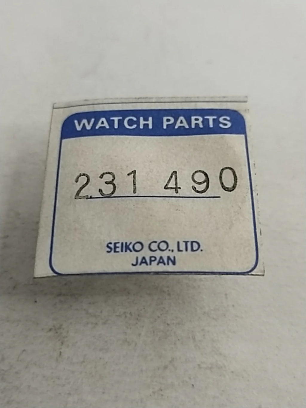 NOS Seiko Parts 231 490
