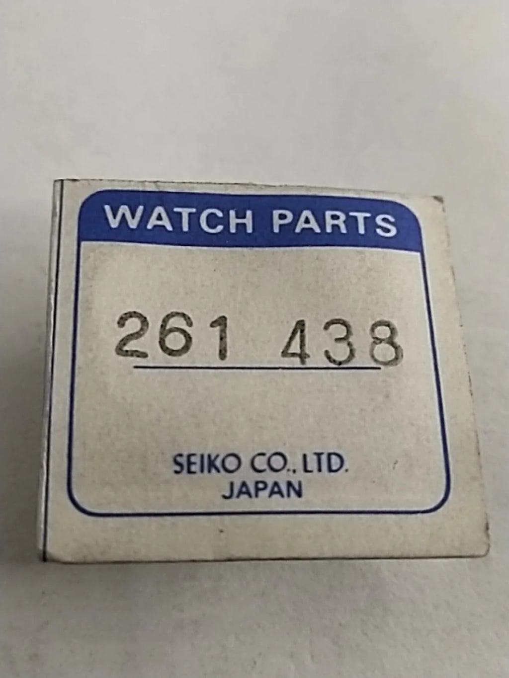 NOS Seiko Parts 261 438
