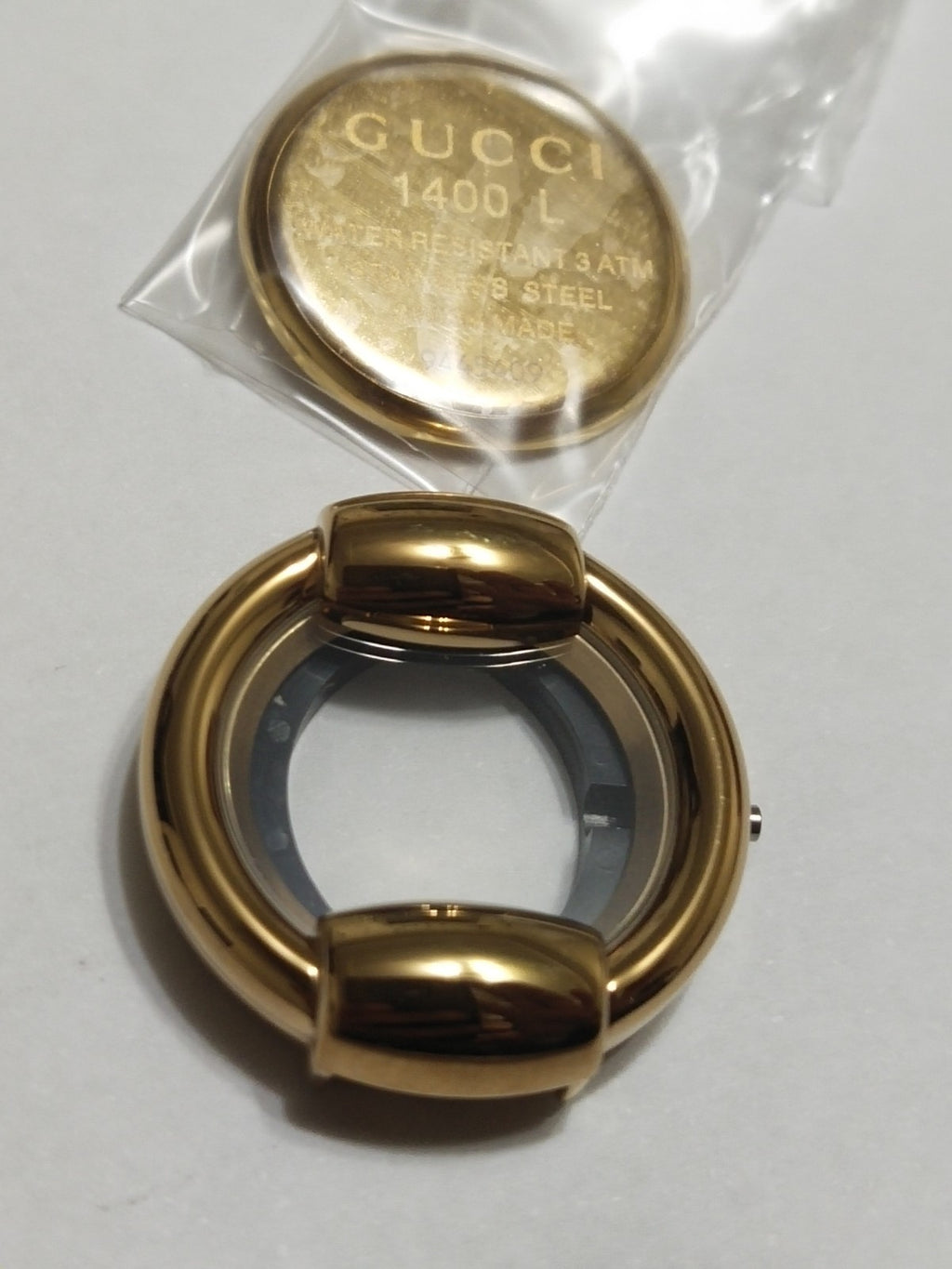 GUCCI Original / Complete Case/ Part No. 103.1400.2.2/ 1400L Gold color 