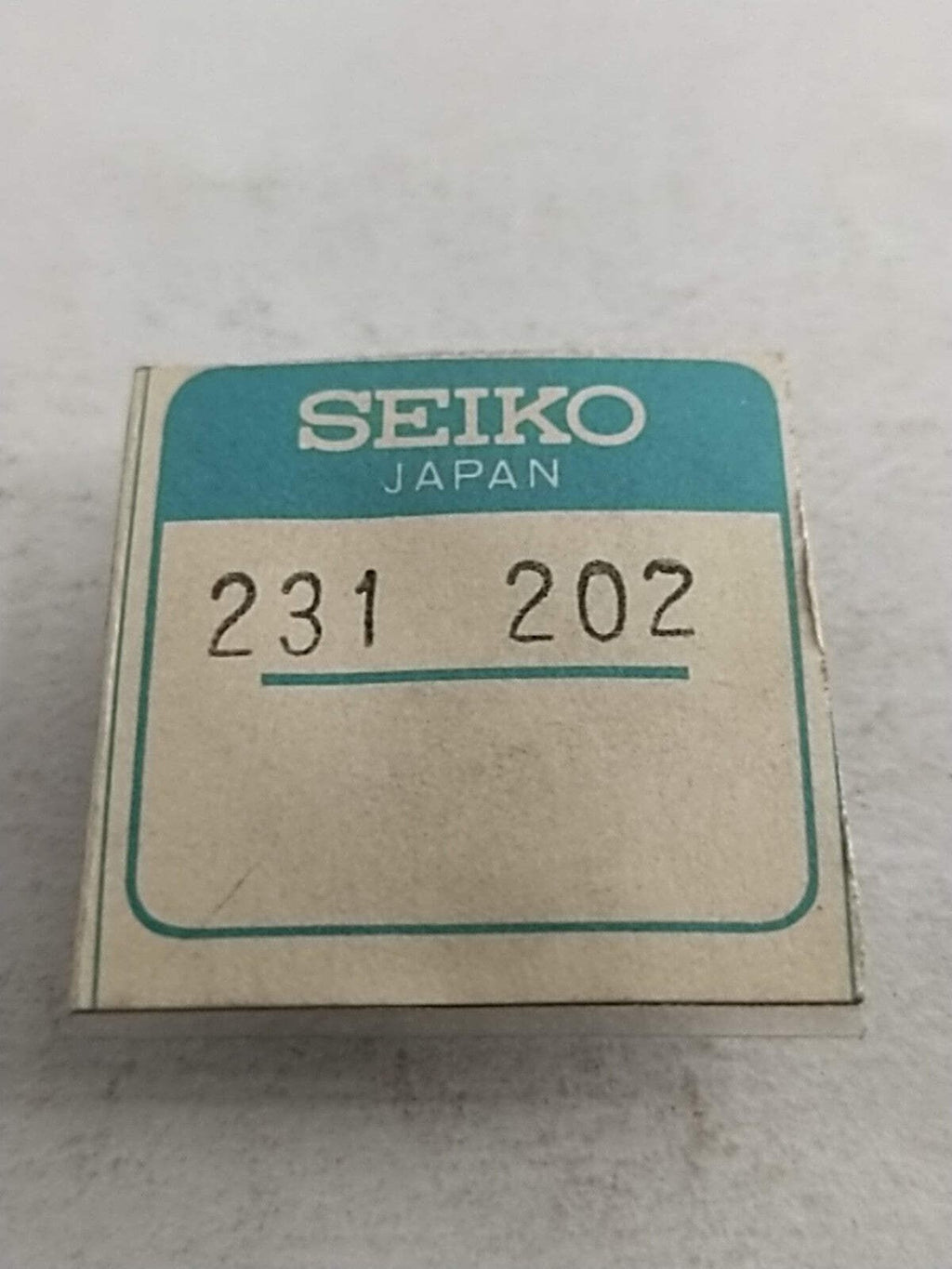 NOS Seiko Parts 231 202
