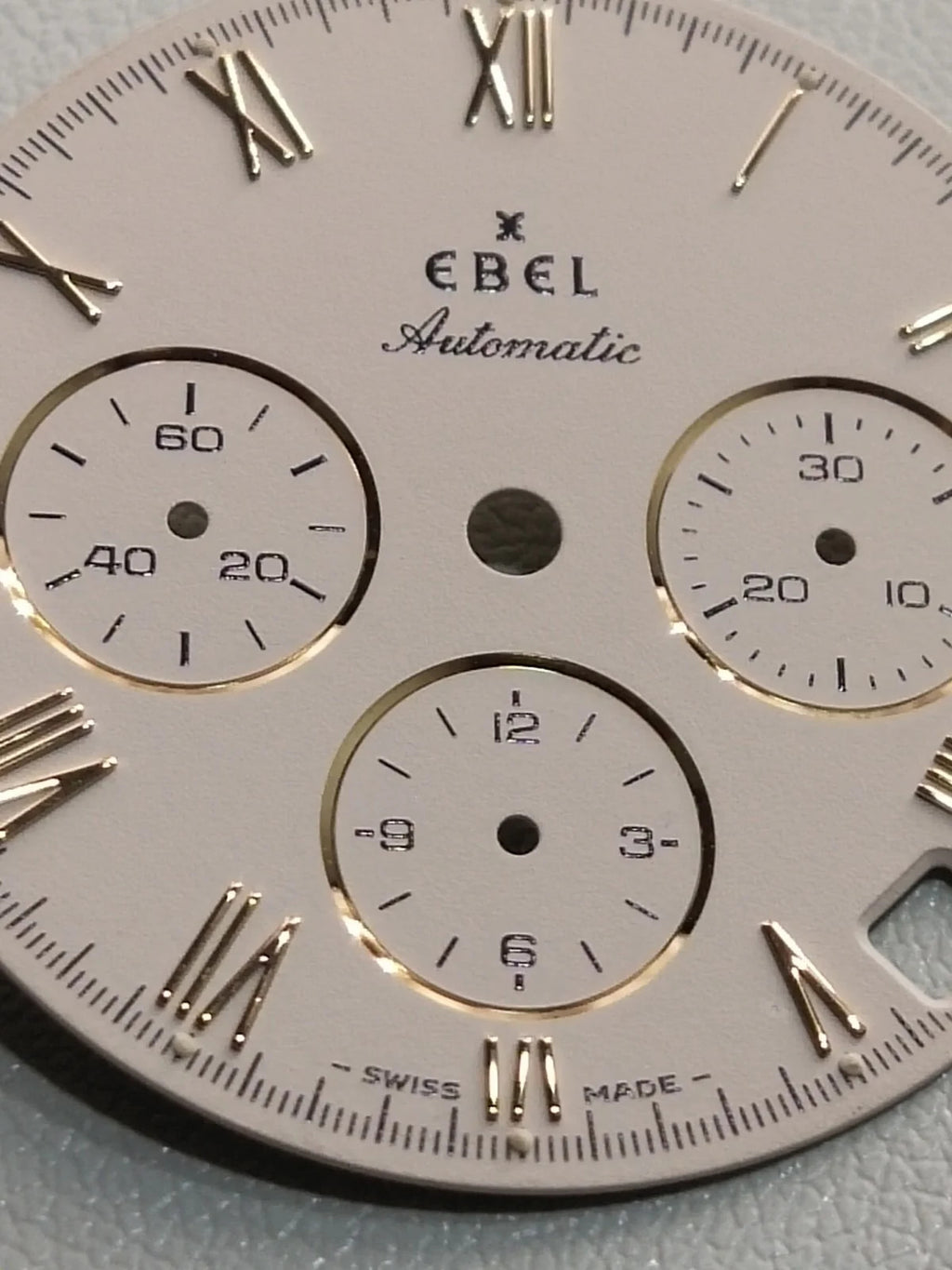 Dial EBEL 1911 With raised gold indicators / With a set of hands/Almost new