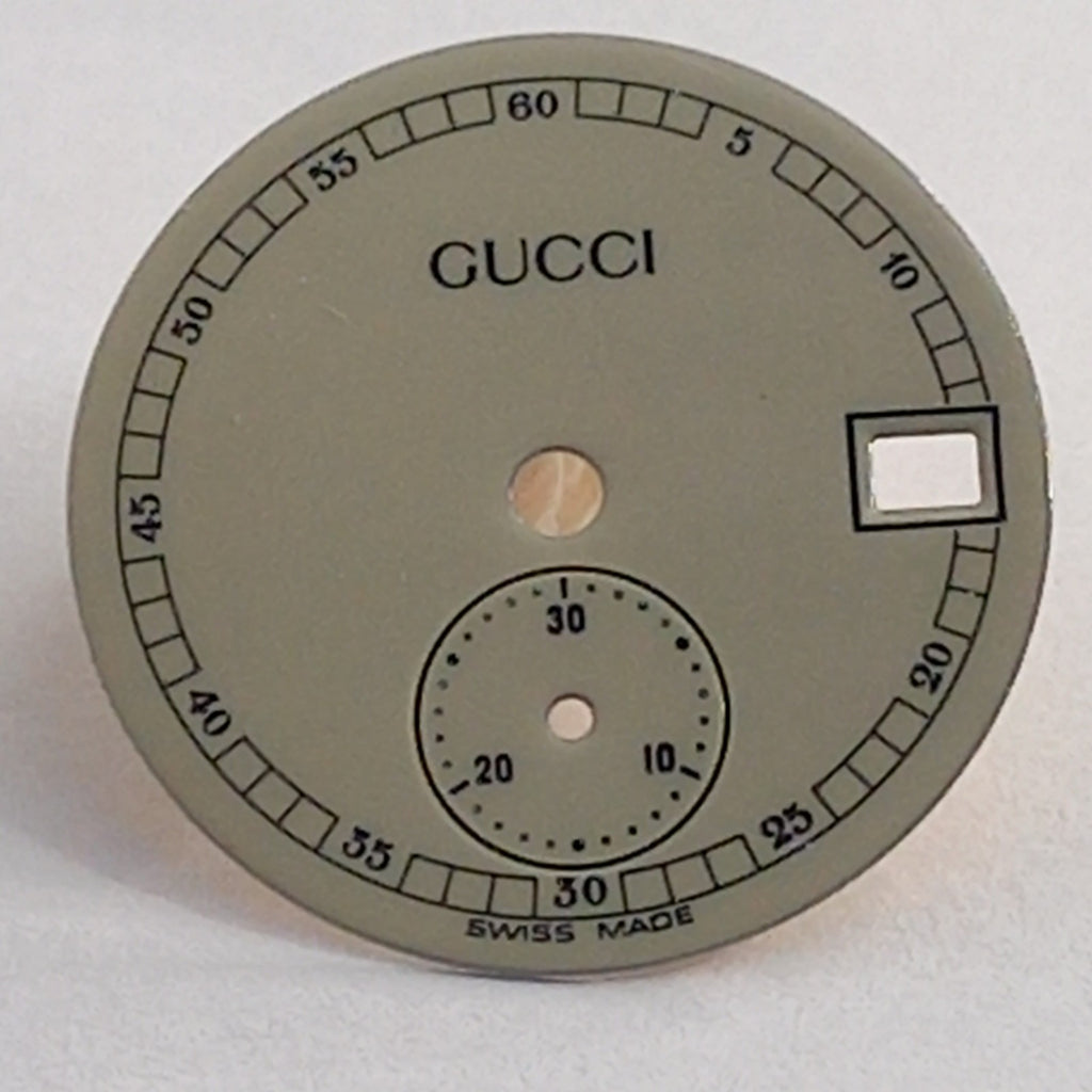 GUCCI Original /  Dail / Part No. 051.165/ Color  Creamy