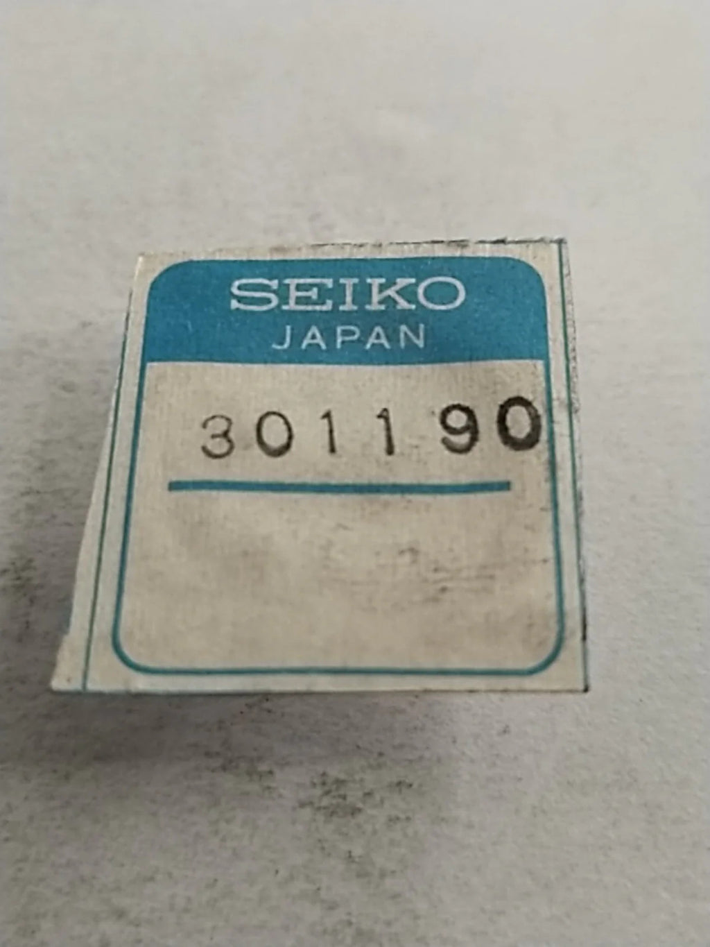 NOS Seiko Parts 301 190
