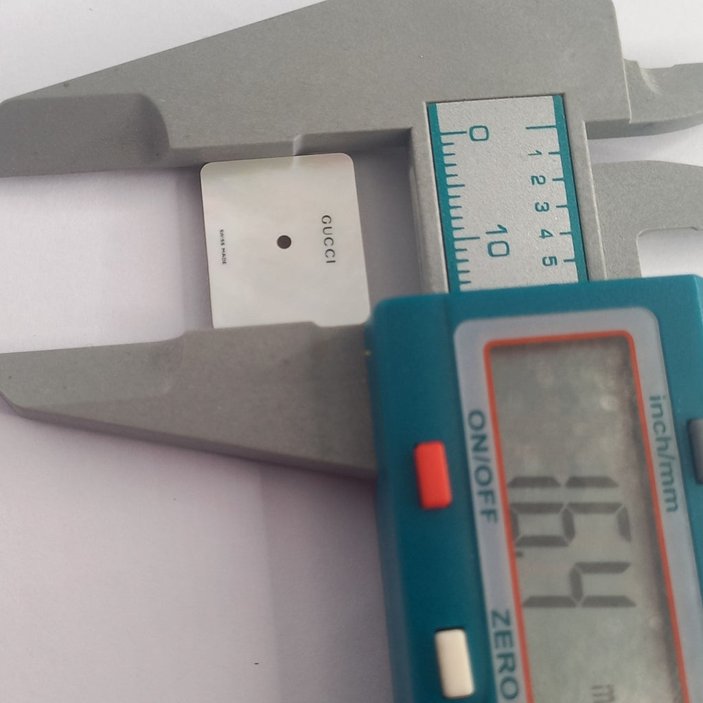 GUCCI Original /  Dail CADRAN BLANC  / Part No. 051.A332.1/   color  MOP