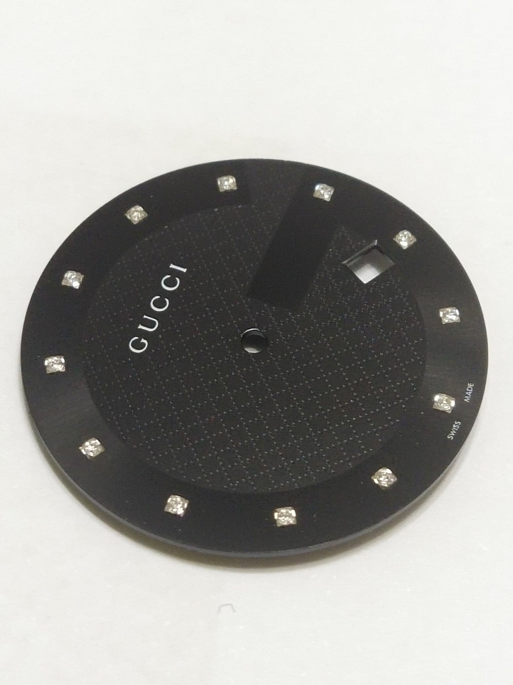 GUCCI Original / Dail diamond/ Part No. YD05347 / Black color 