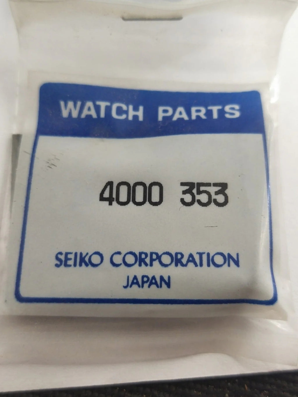 NOS Circuit Plock Seiko Cal / 2Y01A /Part . 4000 353