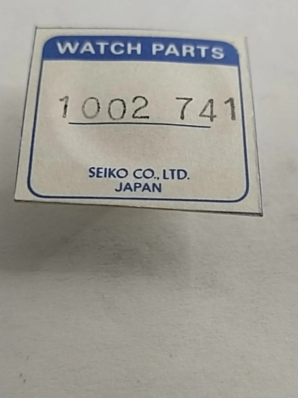 ORIGINAL SEIKO Kinetic Part 1002 741 For Whell Genereteng Rotor.