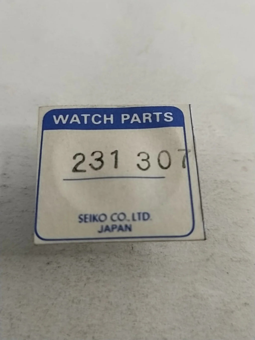 NOS Seiko Parts 231 307