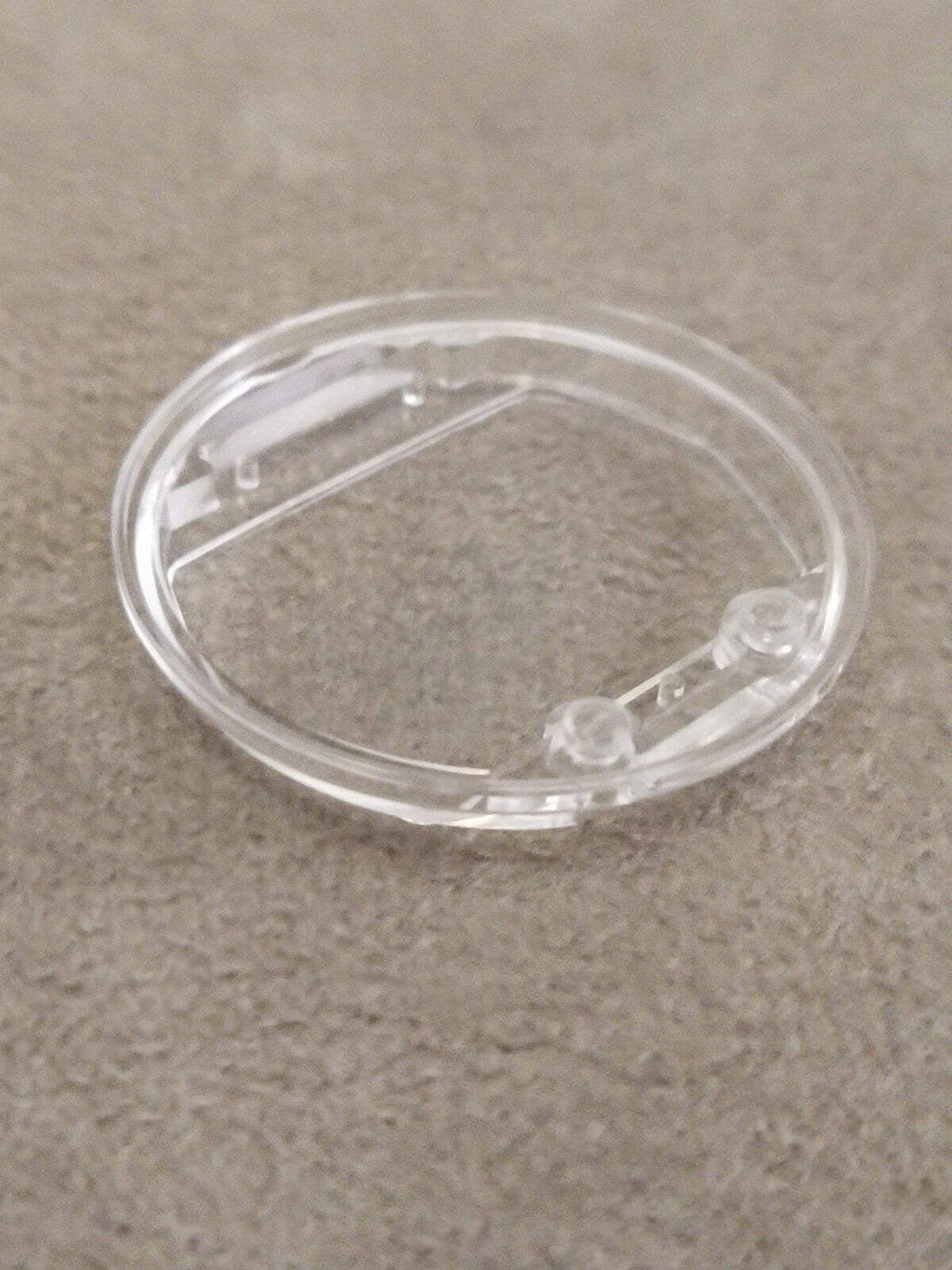 SEIKO GLASS LED Digital watch Acrylic ESOW20AN