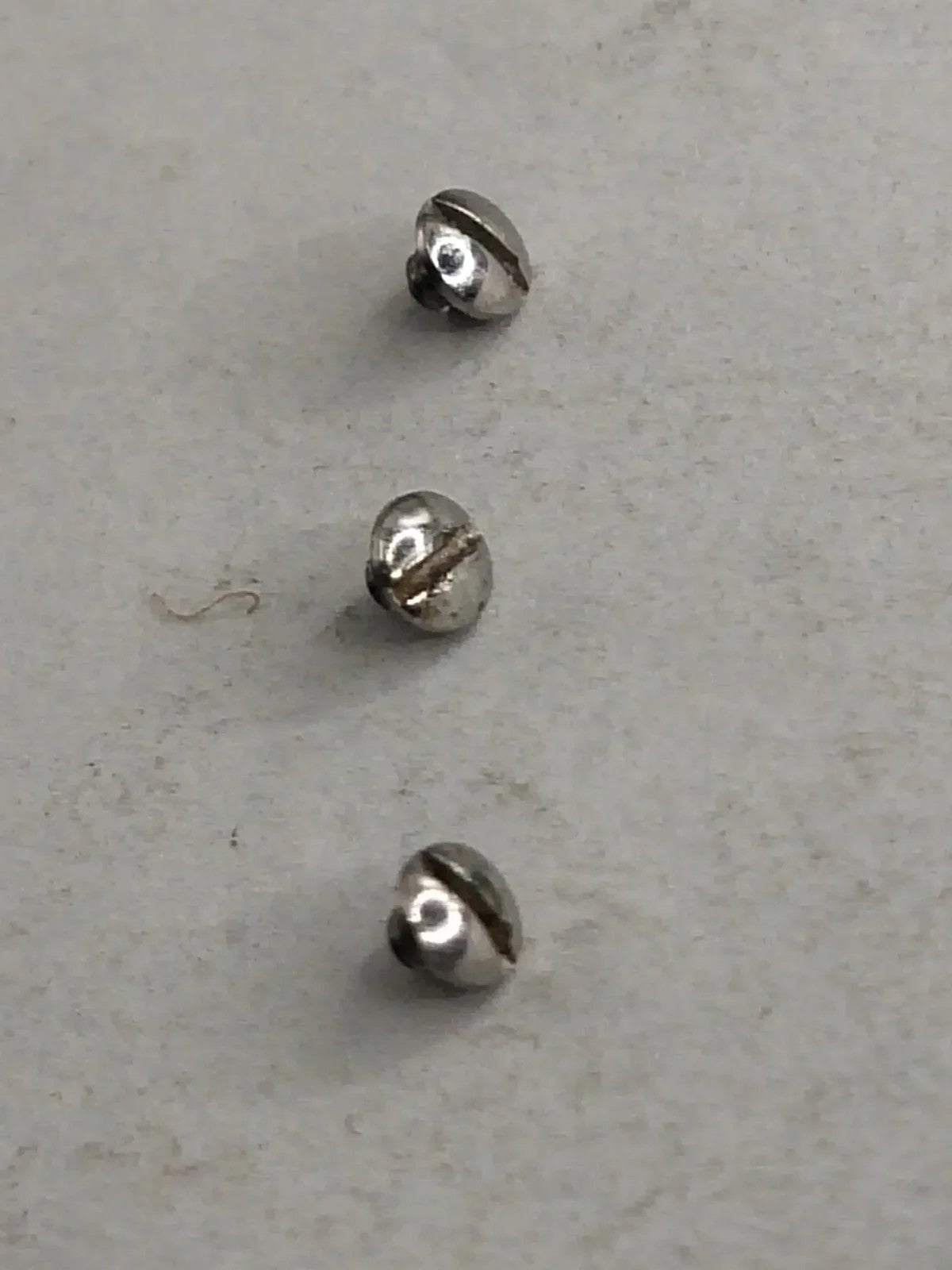 Original EBEL screws for the upper puzzle / Used 3ps