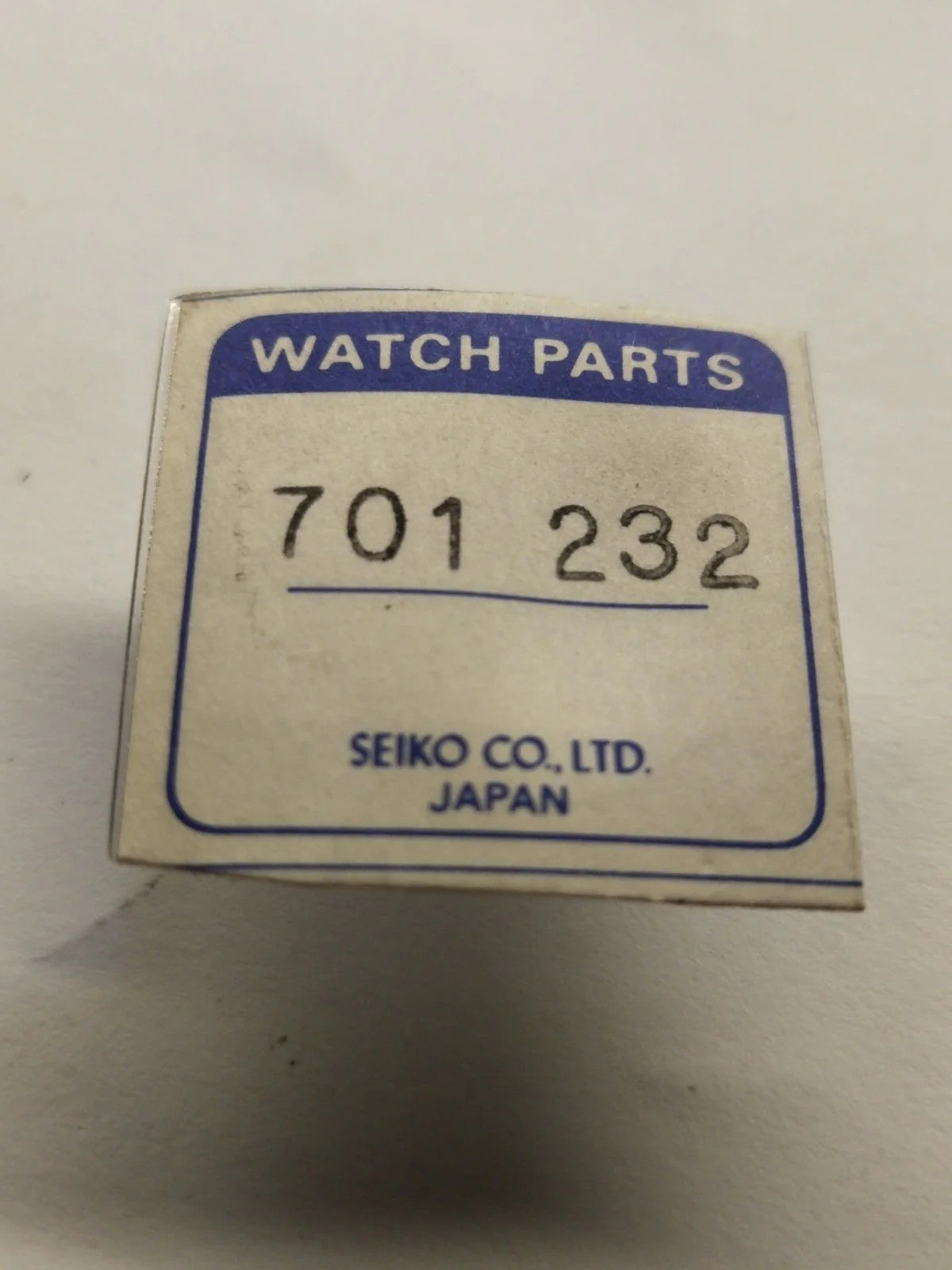 NOS Seiko parts 701 232