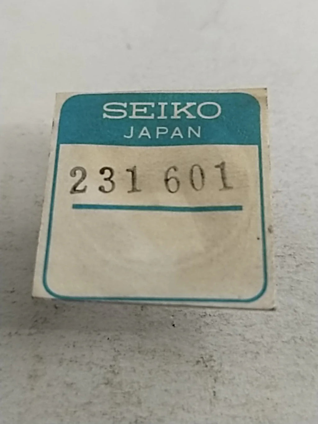 NOS Seiko Parts 231 601
