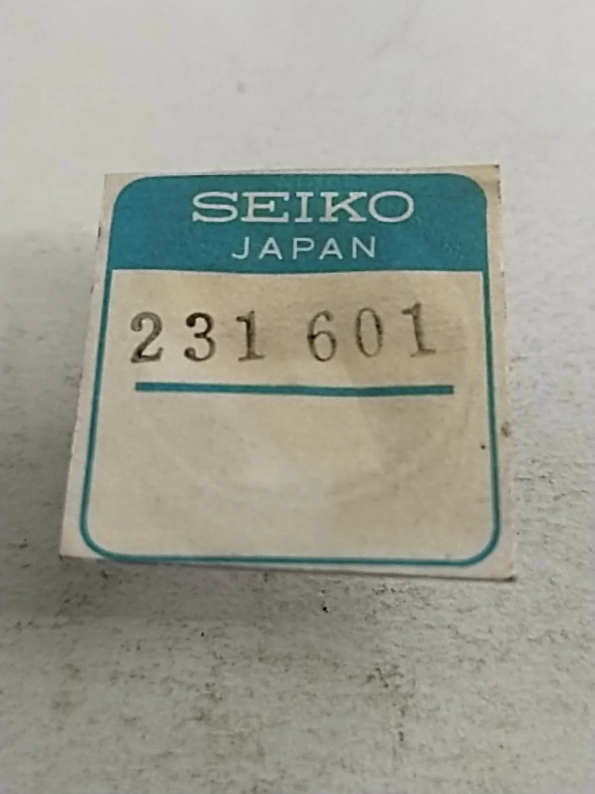 NOS Seiko Parts 231 601