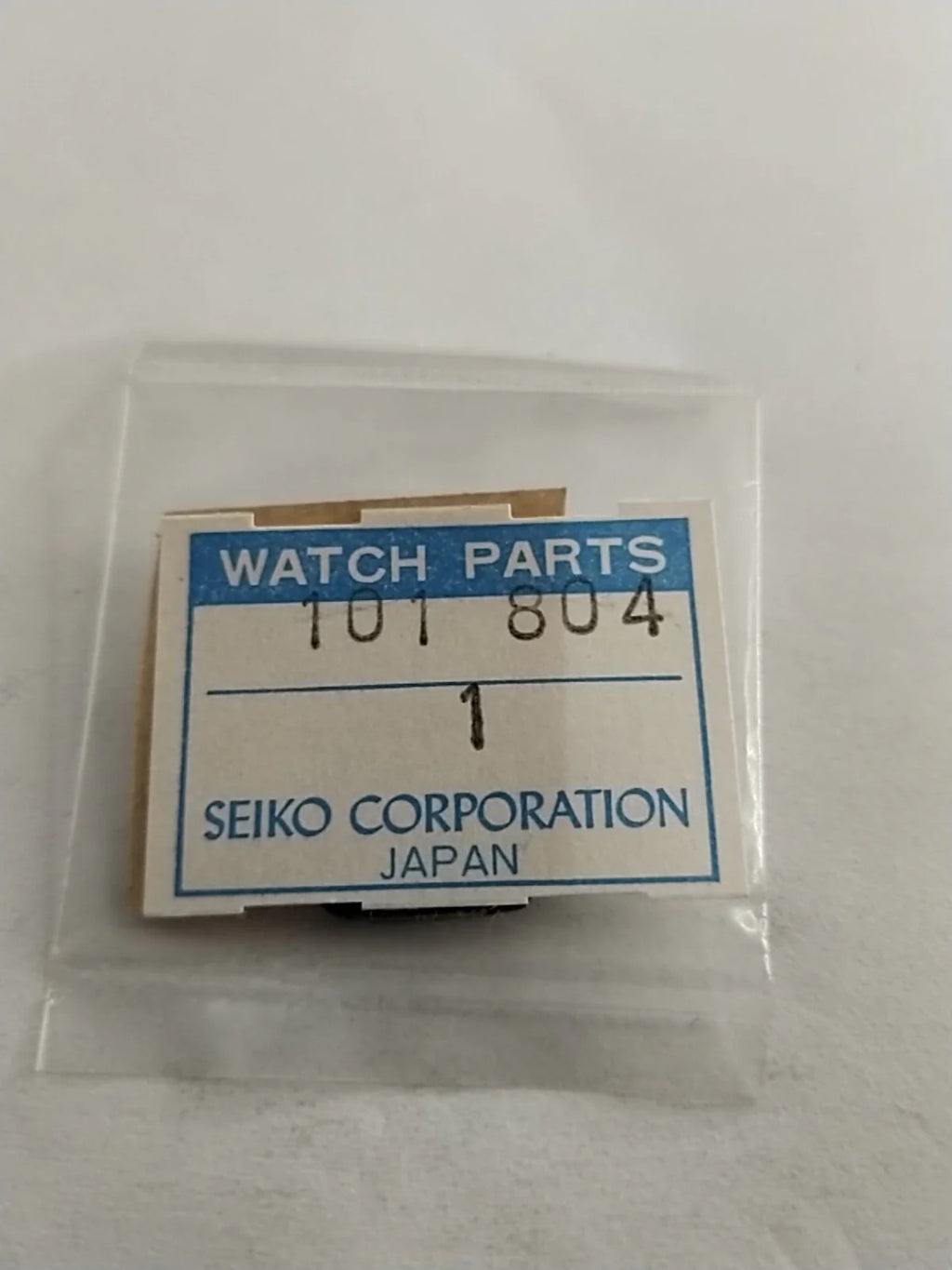 ORIGINAL SEIKO QUARTZ/ Part 101 804 /Siko PLATE