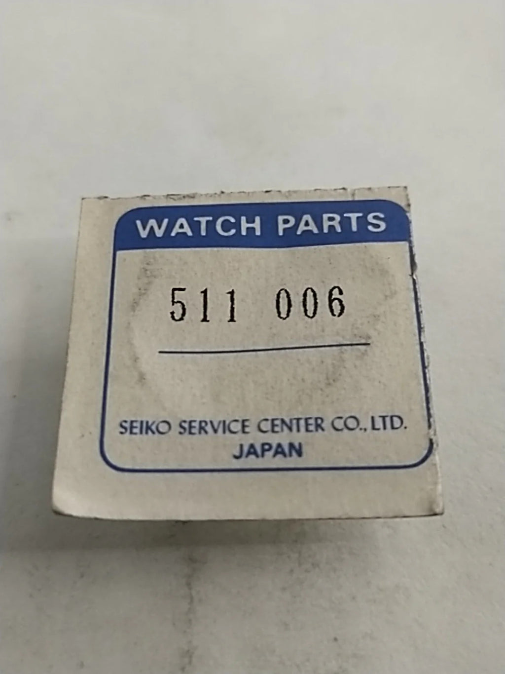 NOS Seiko Parts 511 006