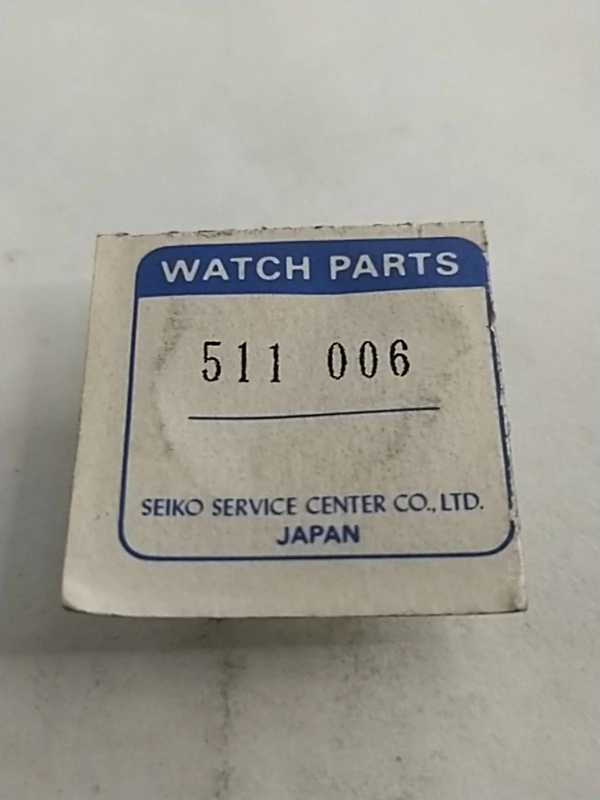 NOS Seiko Parts 511 006