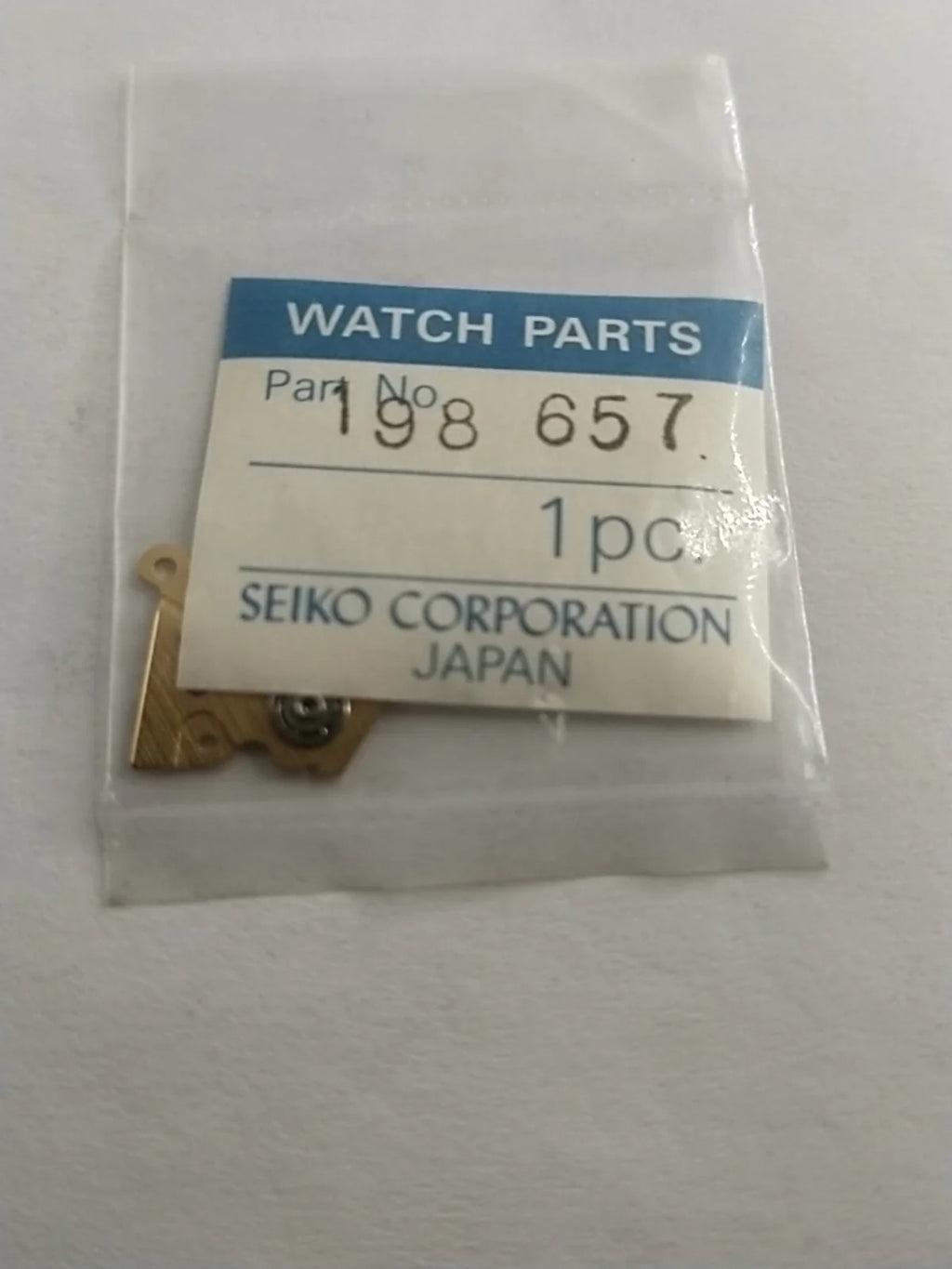 ORIGINAL SEIKO Kinetic Oscillating Weight Bridge Part 198 657 Cal 7M22A