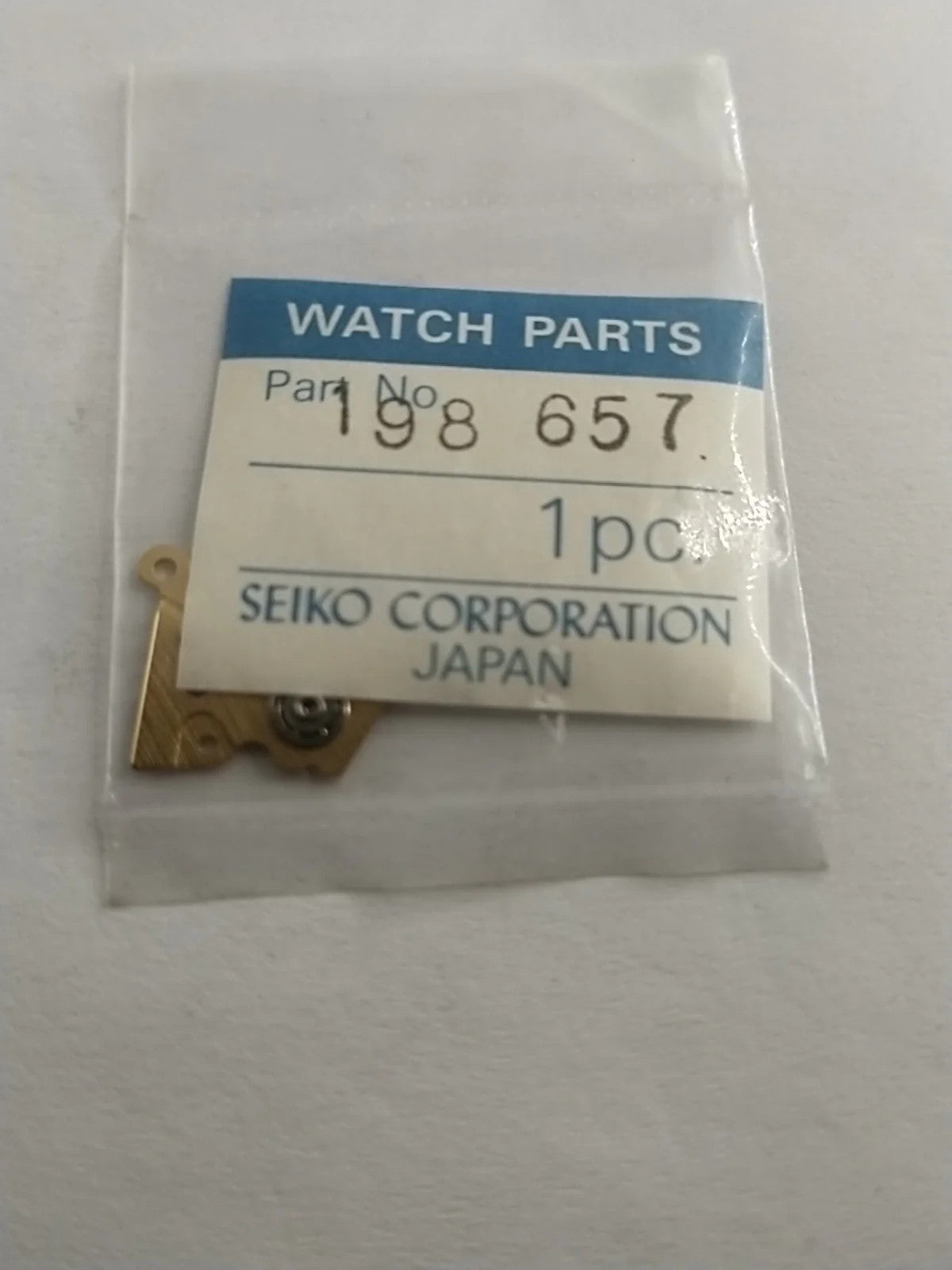 ORIGINAL SEIKO Kinetic Oscillating Weight Bridge Part 198 657 Cal 7M22A