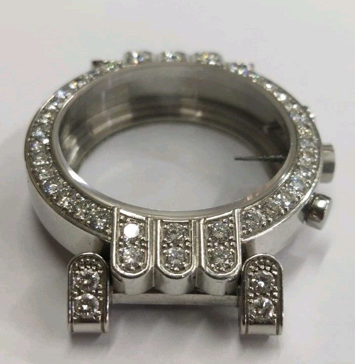  Harry Winston /Complete  Case platinum 950 with Diamonds / Used 