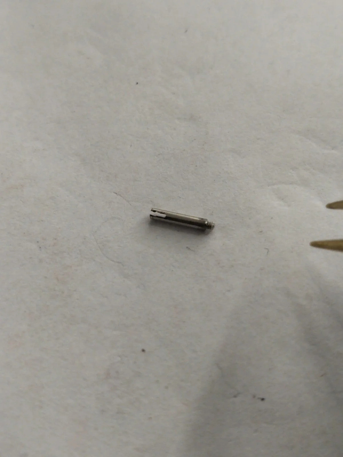 Cartier Split Hand Setting Stem , Crawn Said / For Santos / Used /1ps