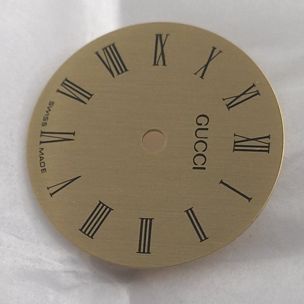 GUCCI Original  Dail CADRAN CHAMPAGNE / Rom 2000L/Part No. 051.034.1 GOLD color 