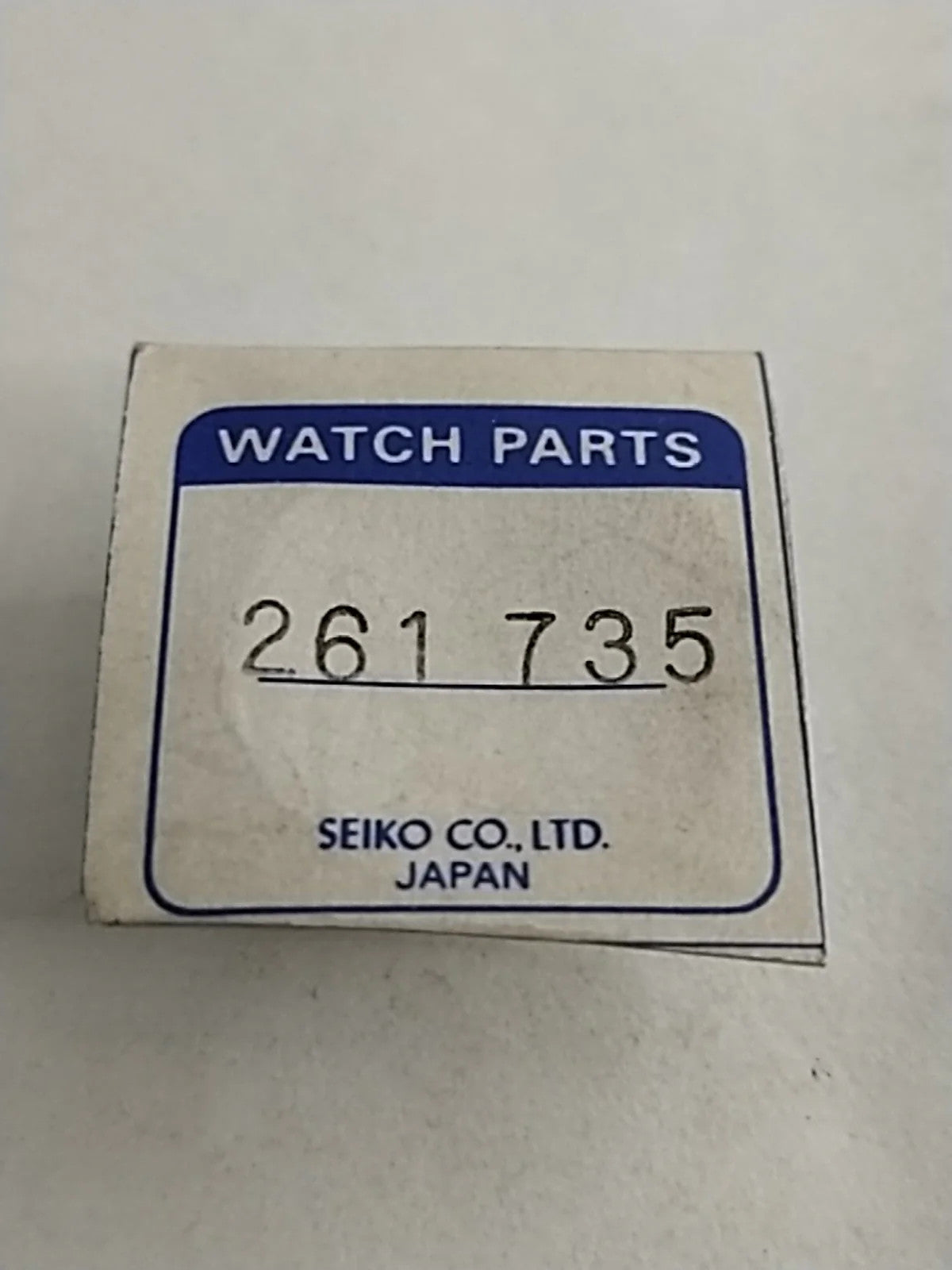 NOS Seiko Parts 261 735
