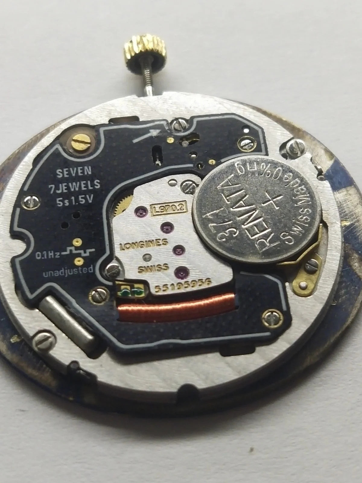 Longines L970.2 Used movement with dials and hands...completely working