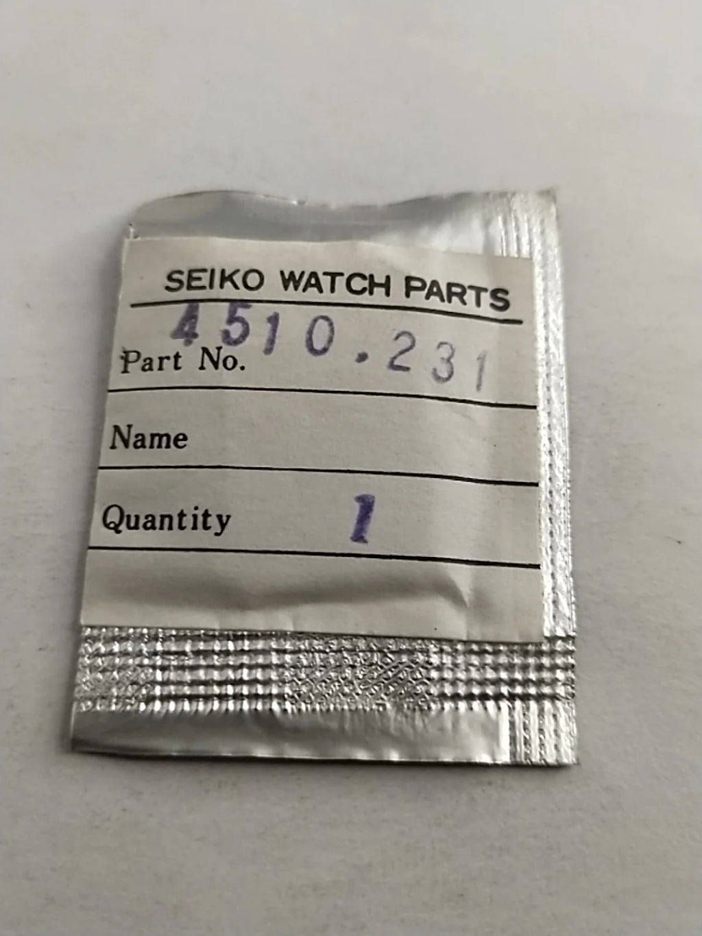 NOS Seiko 4510 231 Liquid Crystal Panel LCD Cal /A029A/