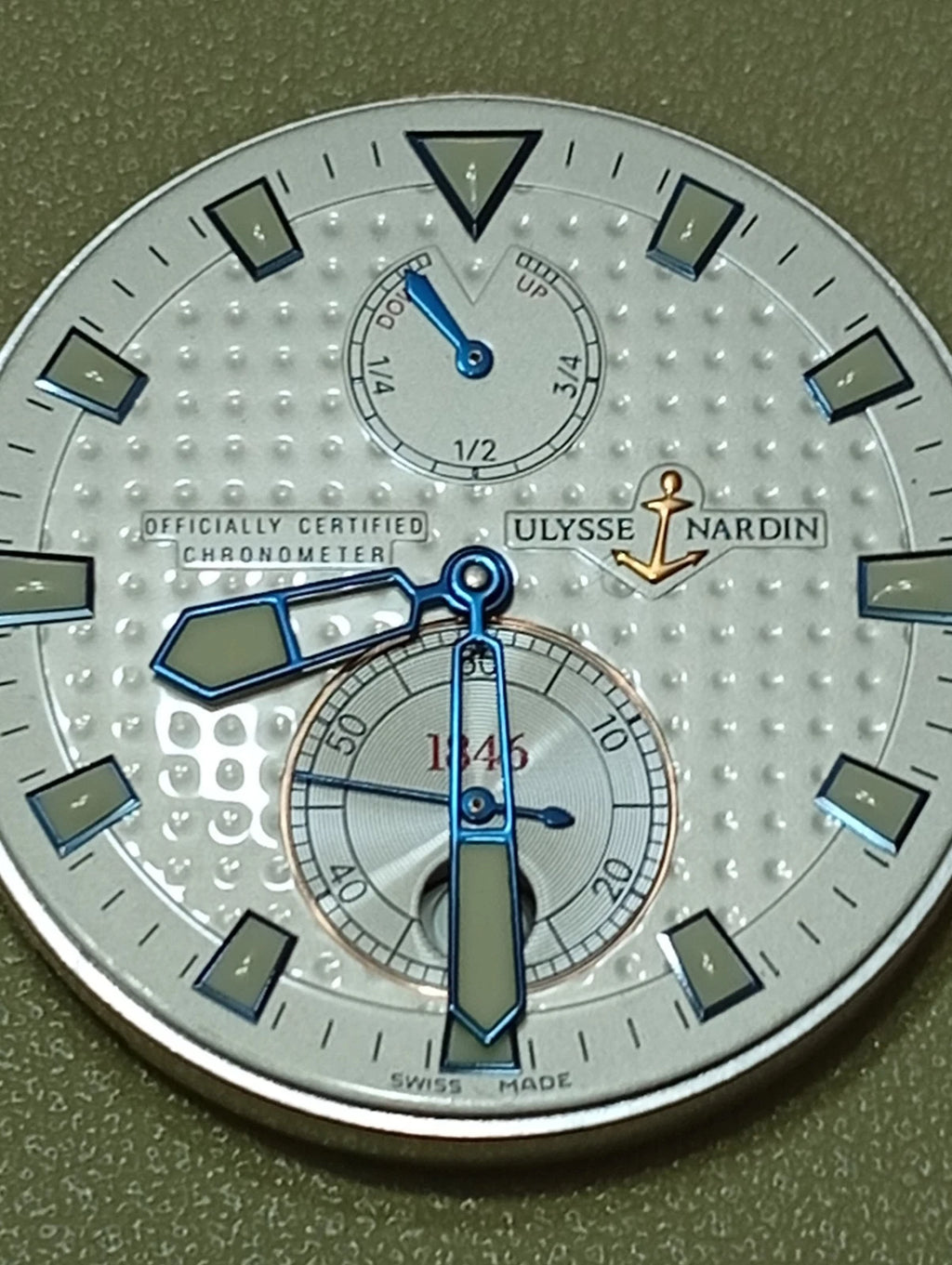 Ulysses Nardin /Movement with all watch accessories complete / Read  Discription