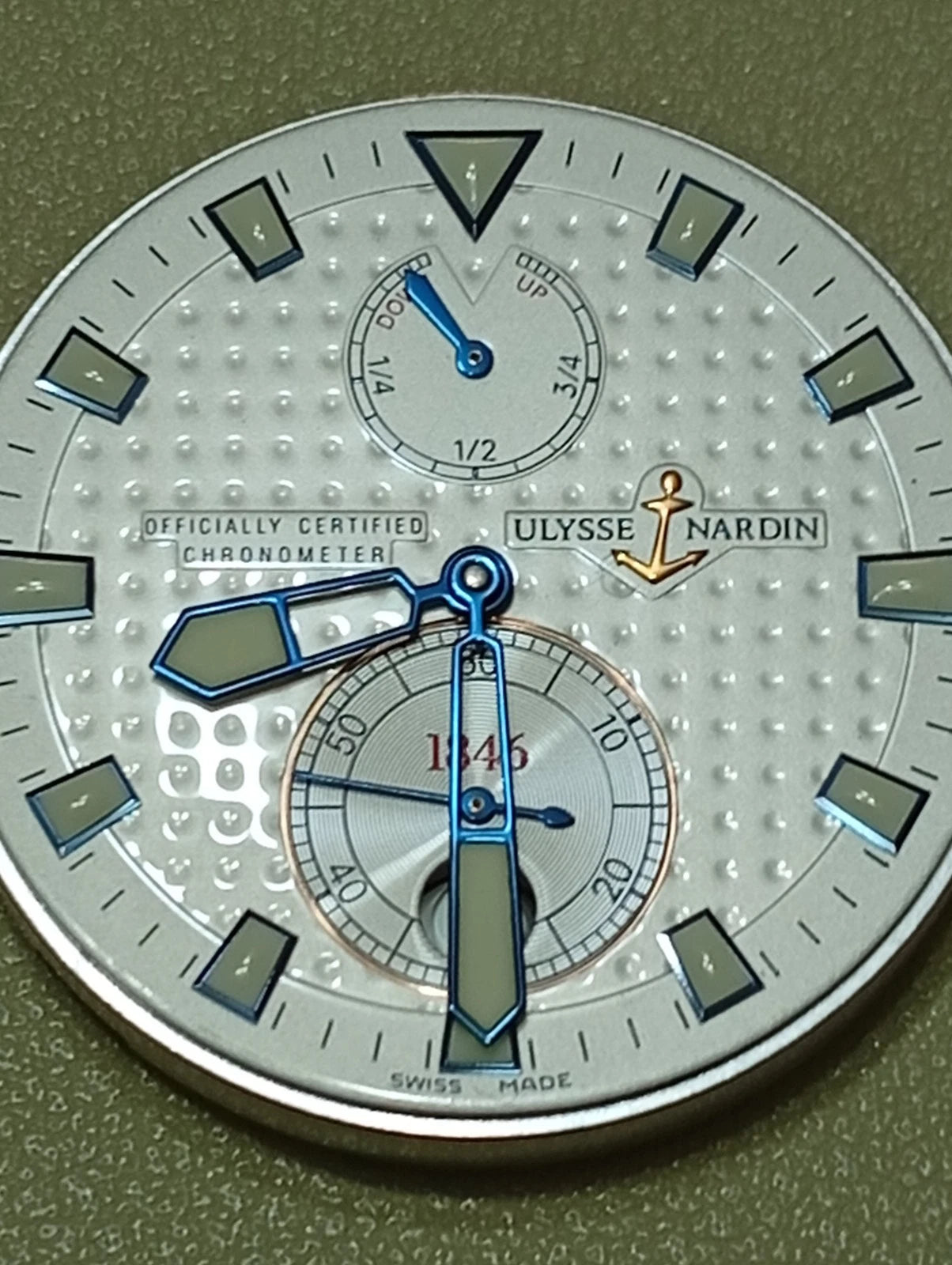 Ulysses Nardin /Movement with all watch accessories complete / Read  Discription