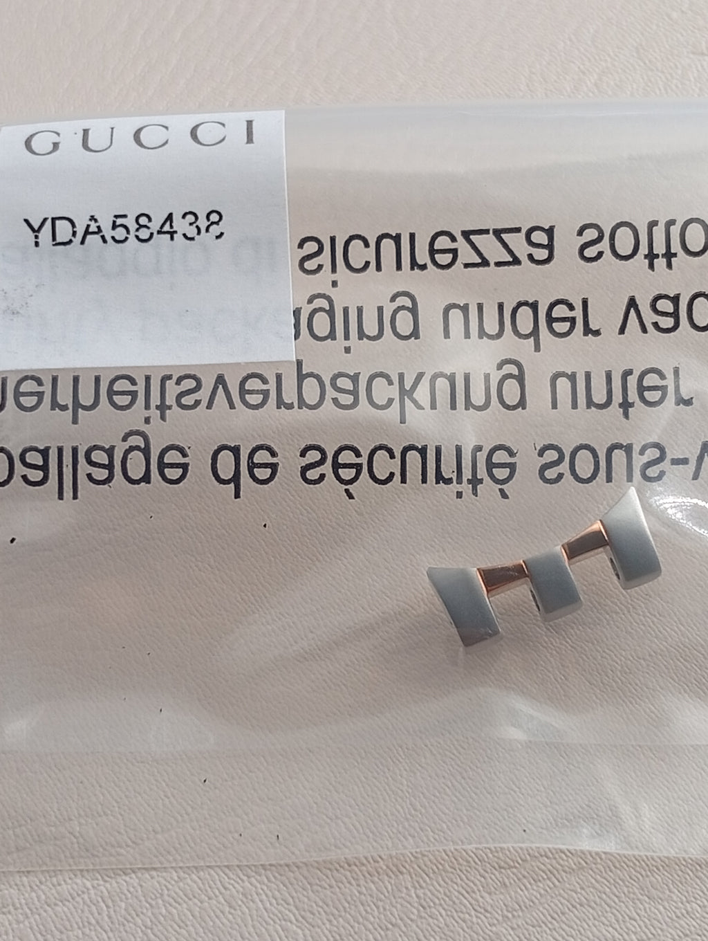 GUCCI LINK YDA58438 COLOR TITAN