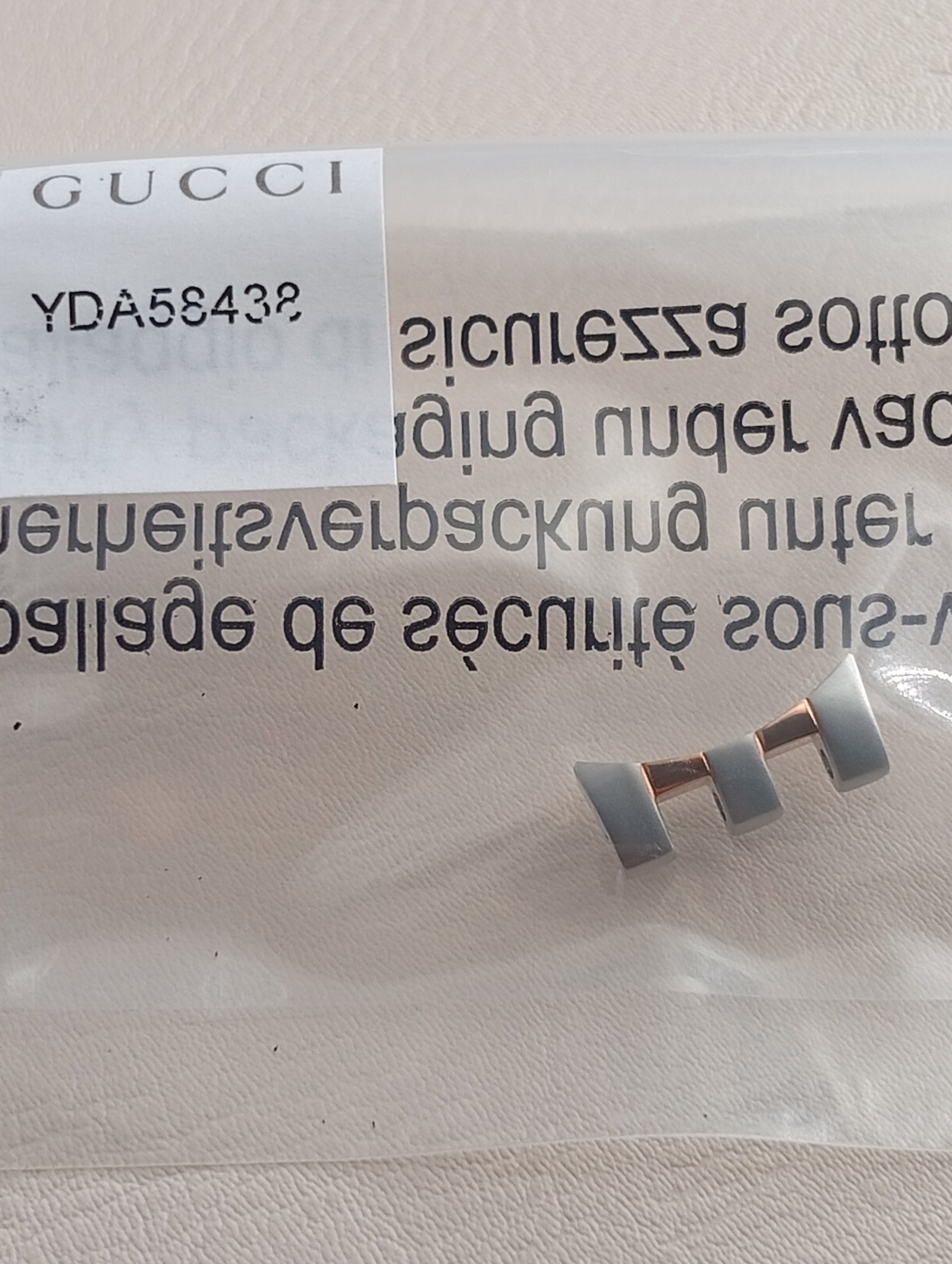 GUCCI LINK YDA58438 COLOR TITAN
