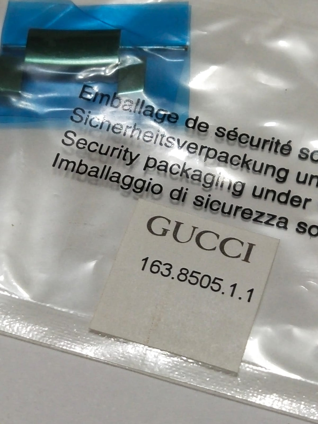 Gucci Link 21mm Gold color, Part No. 163.8505.1.1,