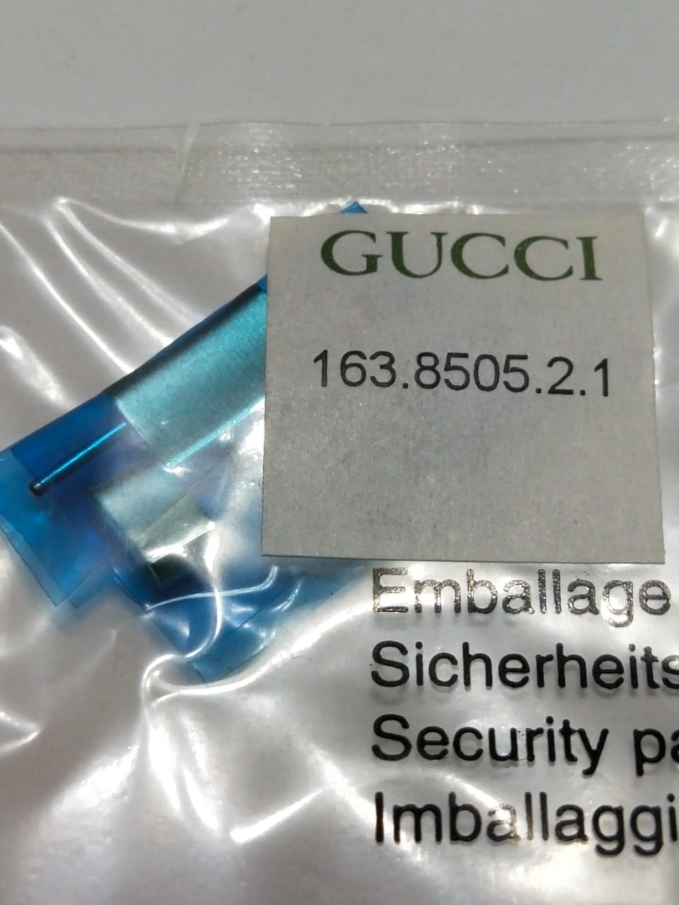 Gucci Link  Gold Color  Part No. 163.8505.2.1