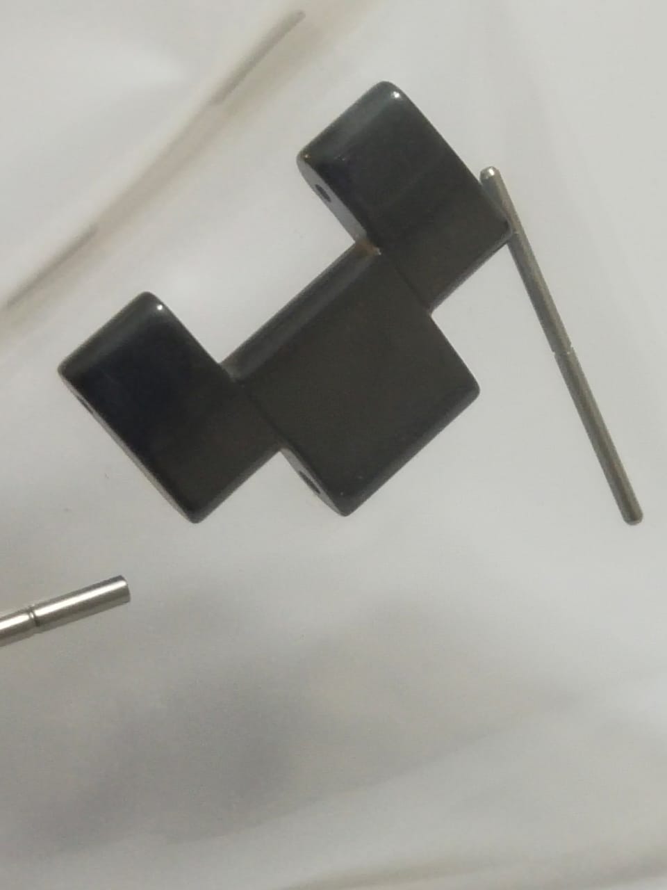 Gucci Link  Black Ceramic  18mm  Part No YDA58457